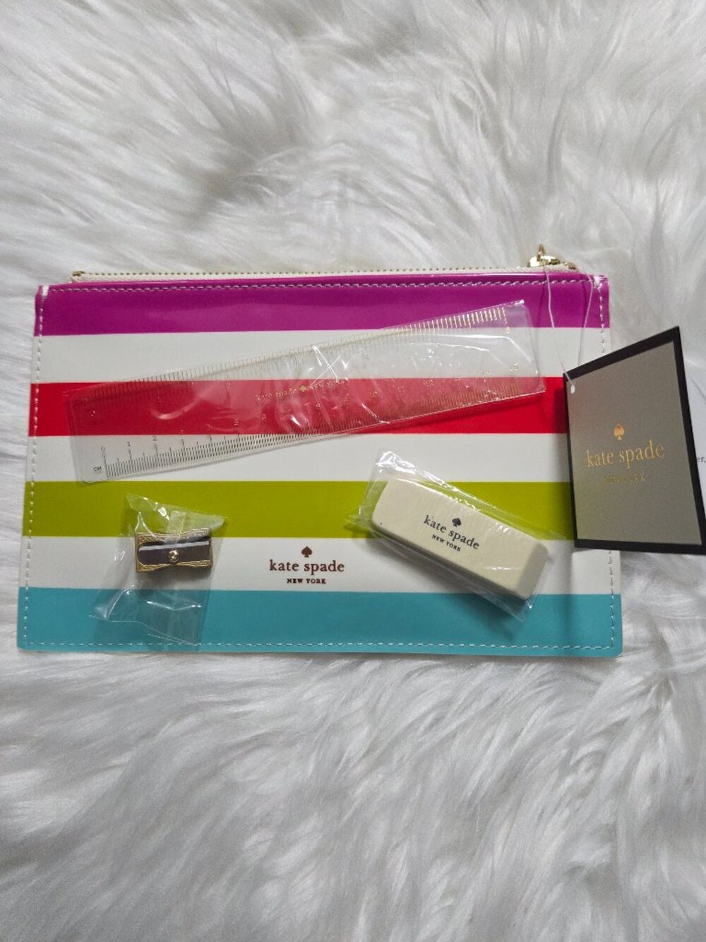 Kate Spade Pencil Pouch Set